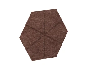 Настенная панель шестигранная (6 лучей) VE.NP-6G6L-100 200x173x12 Акустикс / AcustiX images