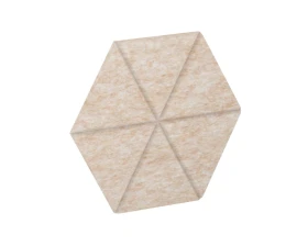 Настенная панель шестигранная (6 лучей) VE.NP-6G6LU-200 400x346x12 Акустикс / AcustiX images