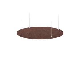 Потолочная панель круглая VE.PP-KR-600 600x600x12 Акустикс / AcustiX images