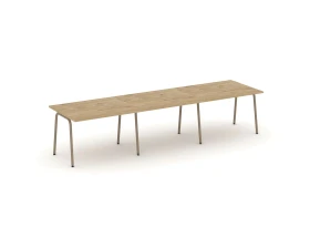Стол переговорный на круглой трубе 354x98x75 Эстетика / Estetica images