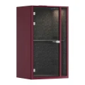 Бордовый RAL 4004/АК-05/Прозрачный/Серый пепел/Графит