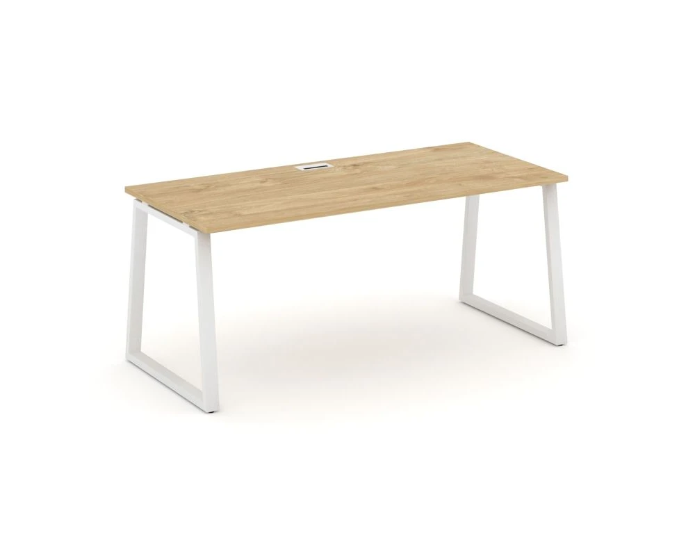 Стол письменный опоры трапеция 1580x800x750 Стайл Проджект Директ / Style Project Direct