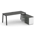Антрацит/Белый/Антрацит/Металл черный