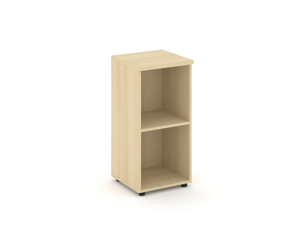 Стеллаж низкий узкий 400x400x833 зад. стенка HDF Стайл Проджект / Style Project