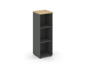 Стеллаж средний узкий 400x400x1203 зад. стенка HDF Стайл Проджект / Style Project images