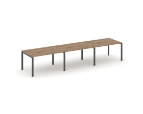 Стол переговорный на П-образном каркасе 60 мм 4410x980x750 Стайл Проджект / Style Project images