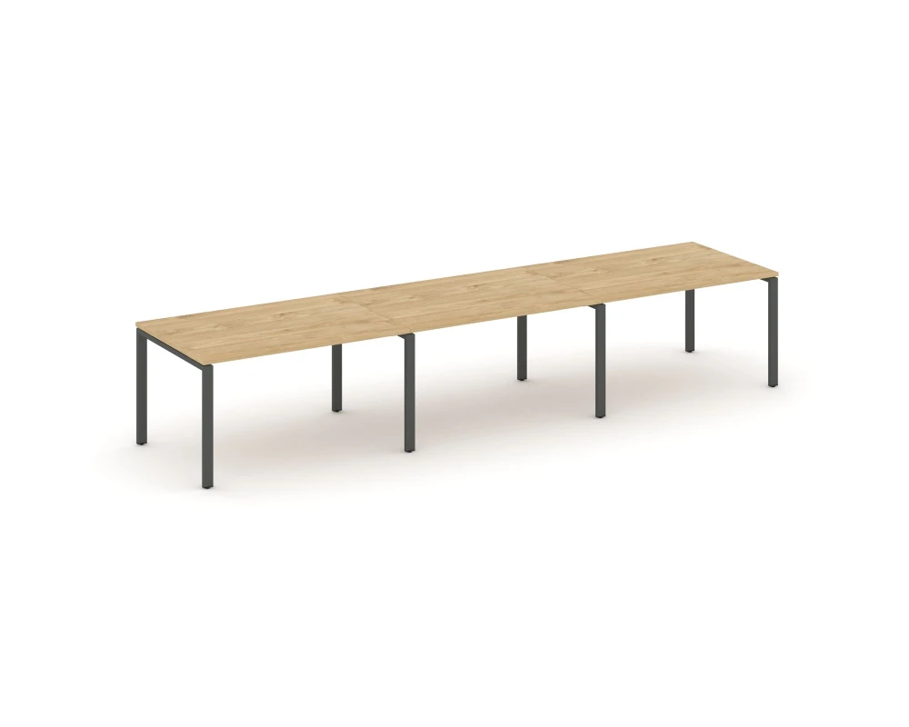Стол переговорный на П-образном каркасе 60 мм 4410x980x750 Стайл Проджект / Style Project