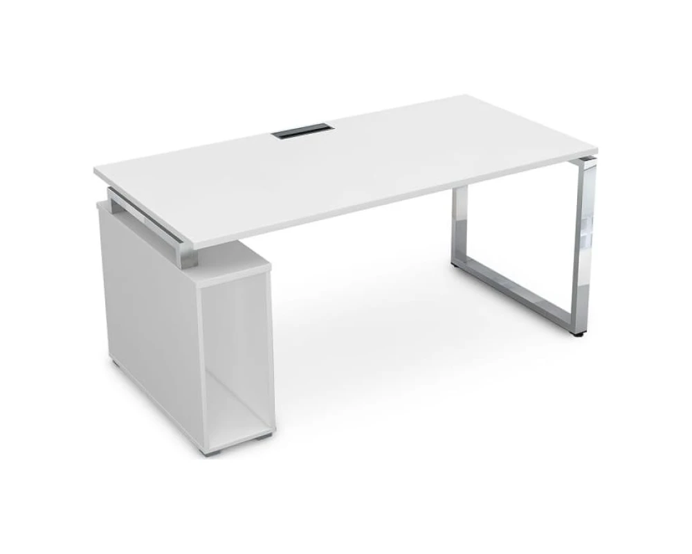 Стол с тумбой под системный блок (1600*800*750) НССБ-О.984 GLOSS LINE