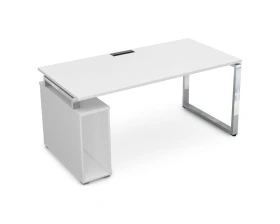 Стол с тумбой под системный блок (1600*800*750) НССБ-О.984 GLOSS LINE images