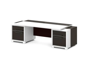 Стол с двумя тумбами 2470х1000х750 Грейс / Grace images