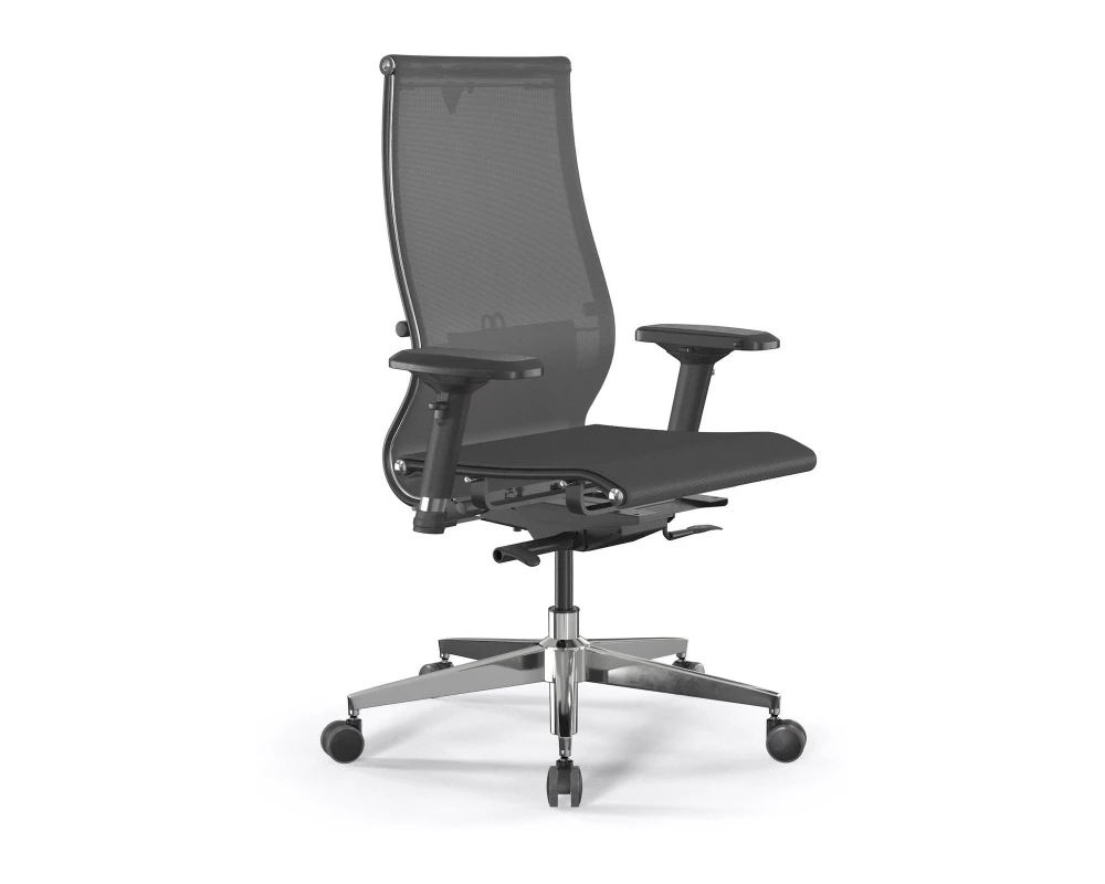Кресло ErgoLife SynchroSit 10 B2-107D M24.B22.G18.W03 Сетка, Серый