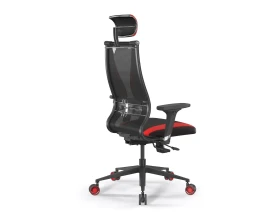 Кресло ErgoLife SynchroSit 10 B2-170D M18.B11.G19.W32 Ткань/Экокожа, Черный/Красный images