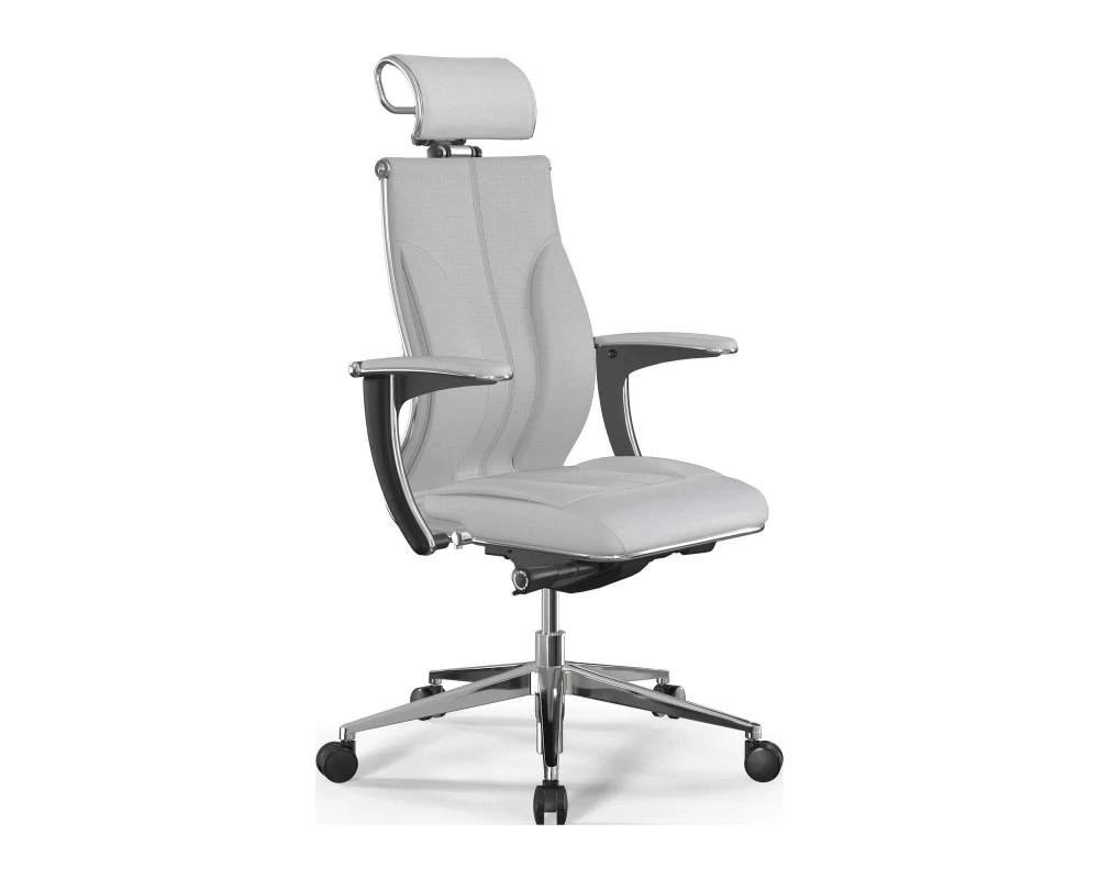 Кресло Samurai M3-11U M26.B32.G25.W03 (подл.2) Экокожа, Белый
