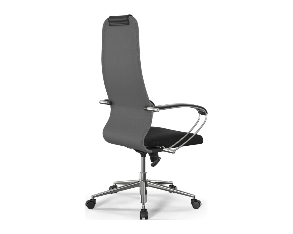 Кресло ErgoLife S 8 B1-10K M09.B23.G18.W01 Сетка, Светло-серый/Черный