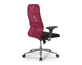 Кресло ErgoLife S 8 B2-8D M09.B23.G18.W01 Сетка, Красный/Черный images