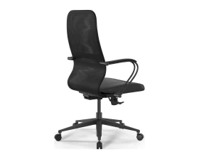 Кресло ErgoLife SynchroSit 8 B2-9K M25.B11.G19.W02 (подл. 1) Сетка/Экокожа, Черный images