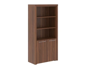 Шкаф с 1 комплектом глухих малых дверей и топом (850х430х1930) Зенн / Zenn images
