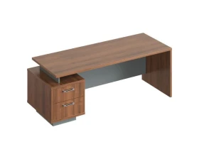 Стол с тумбой (2 ящика) АДЛ-218 Дельта images